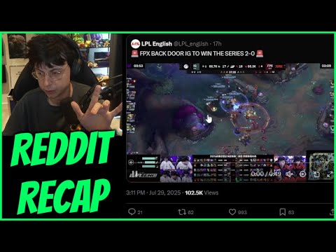 Caedrel Reacts To IG VS FPX Backdoor Ending, LEC Scrim Rumours & Current Natural Disasters