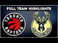 Toronto Raptors Vs Milwaukee Bucks Full Team Highlights Dec 18 2025