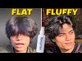 How To Get Fluffy Hair Straight To Wavy