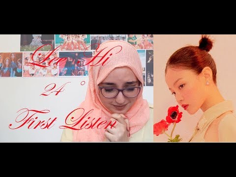 #LeeHi 24°C Album [ First Listen]  with English subtitles