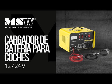 vídeo - Cargador de batería de coche - arranque instantáneo - 12/24 V - 20/30 A