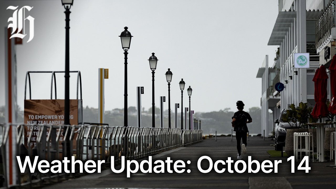 MetService morning weather update: October 14, 2026