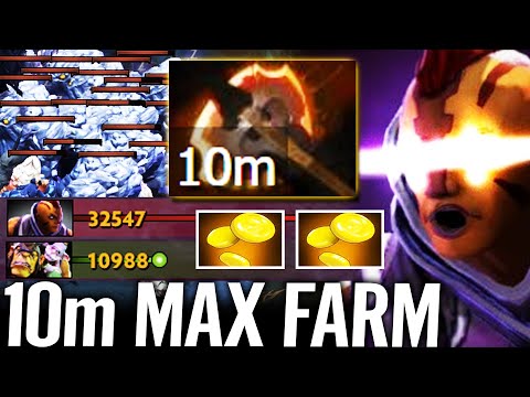 🔥 10min Fury - Anti Mage Fast Farm Than Alchemist WTF 100% Pro Farm Skill Dota 2 Carry by Xcalibur