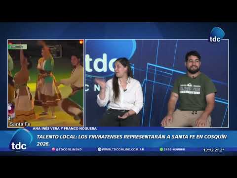 FIRMAT | TALENTO LOCAL: LOS FIRMATENSES REPRESENTARÁ A SANTA FE EN COSQUÍN 2026.
