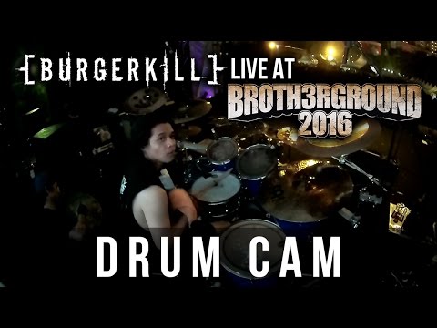 BURGERKILL // Live at Brotherground 2016 (Drum Cam by Putra Pra Ramadhan)