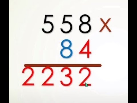 Iubesc matematica. Înmulțirea unui număr SZU cu un număr ZU.