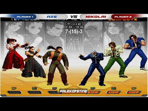 KOF 2002 UM - Aze (阿泽) Vs Nikolai-保力達 FT15 [06/11/2025] Money Match 100$ By JKB