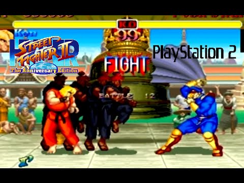 Hyper Street Fighter II: The Anniversary Edition playthrough (PS2) (1CC)