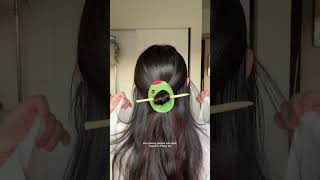 Clay hair barrette tutorial! #foryou #hairstyle #polymerclay #hairbarrette