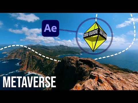 How to create a 360° VR Metaverse Animation in AE | Tutorial