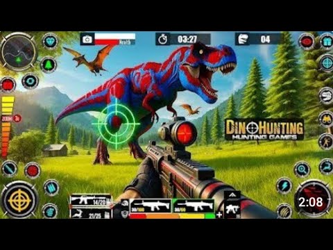 Dino Hunting Game 3D 2023 – Android Gameplay