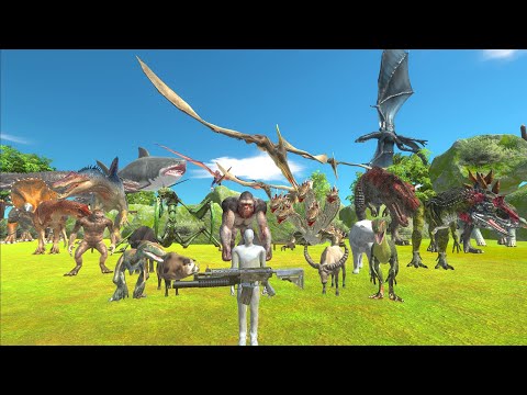 Finding & Fights For Survival Against Vicious Enemies - Animal Revolt Battle Simulator