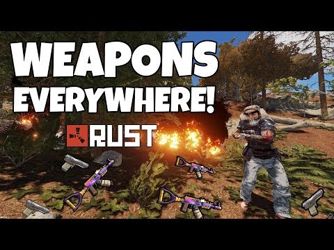 RUST | EVERYONE FIGHTING OVER FREE LOOT!