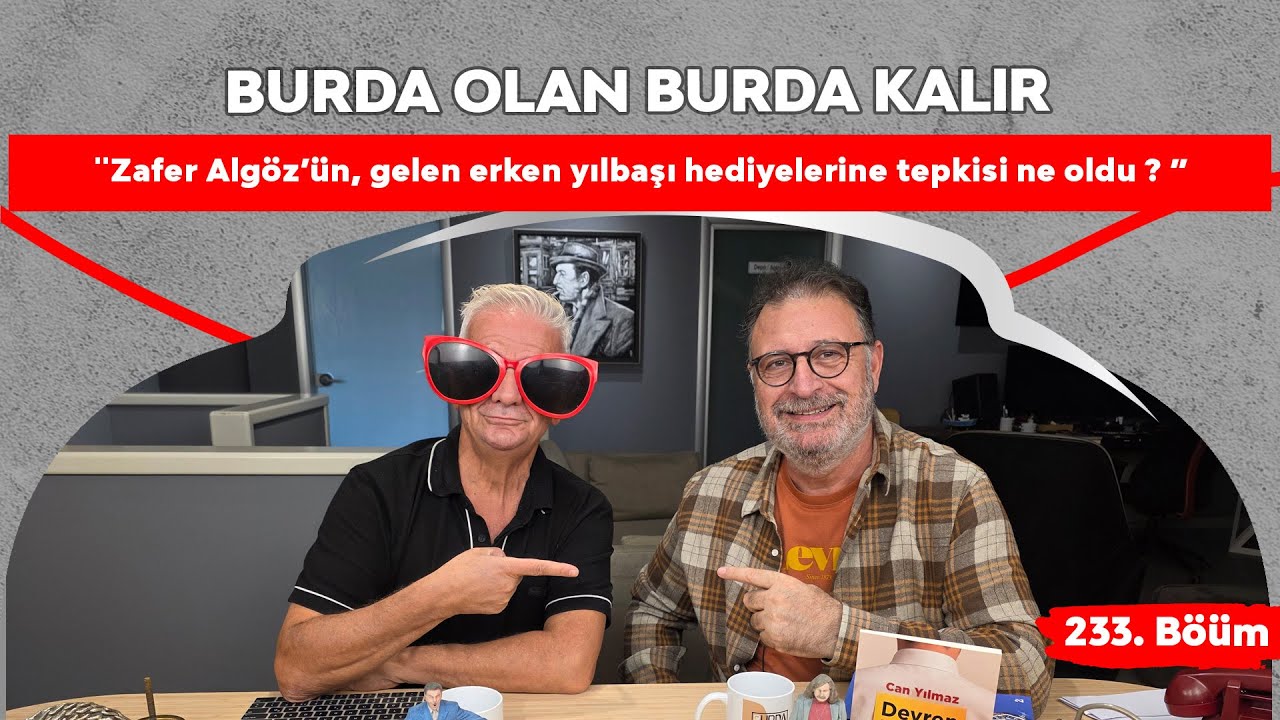''Zafer Algöz’ün, gelen erken yılbaşı hediyelerine tepkisi ne oldu ? ” | 233.Bölüm