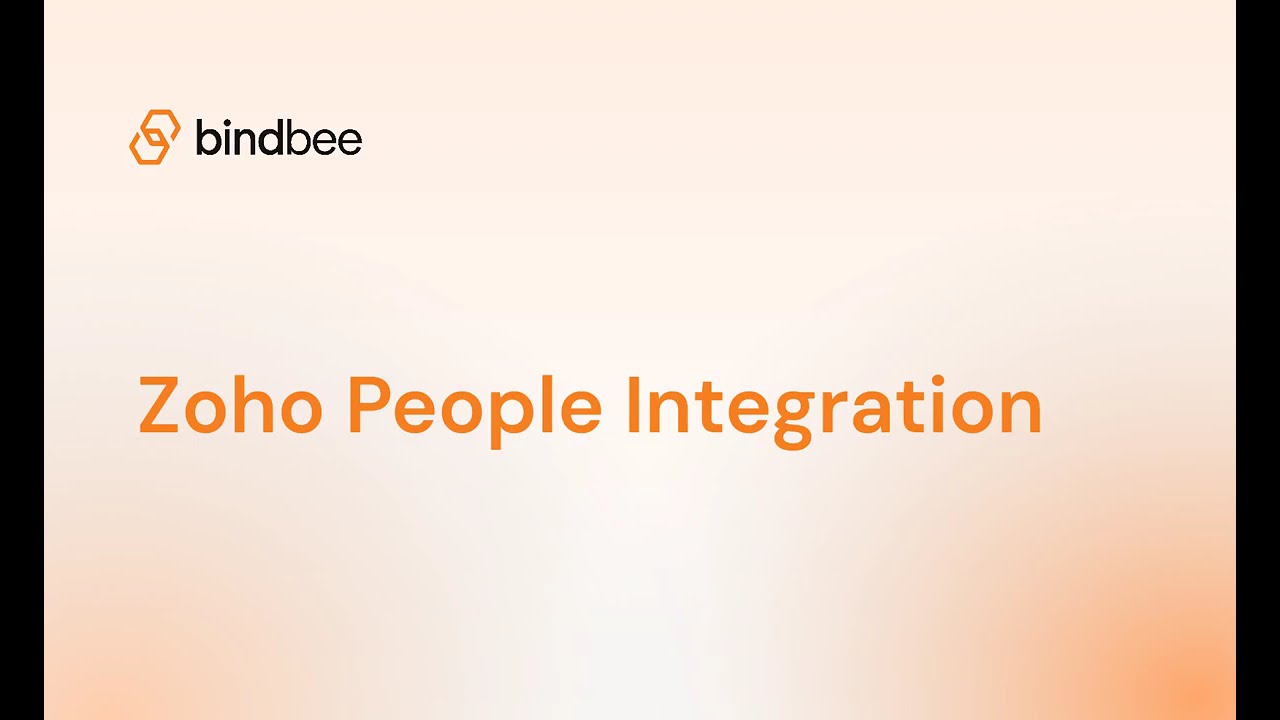 Generate Your Zoho People API Key in Minutes – Bindbee's Easy Integration Guide