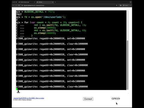 Drag-n-Drop a #NuttX App for #Ox64 BL808 ... Kinda comical but it works 😂