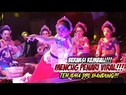 BERAKSI KEMBALI!!! MENCUG PENARI VIRAL - TEH IDHA JIPO BANDUNG || MELINDA GROUP - REGGAE JAIPONG