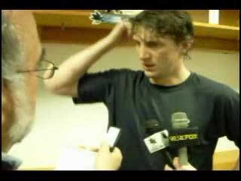 Sandis Ozolinsh returns to the San Jose Sharks 11/2/07