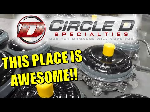 Shop Tour of Circle D Specialties and my new 245mm Pro Series Torque Converter