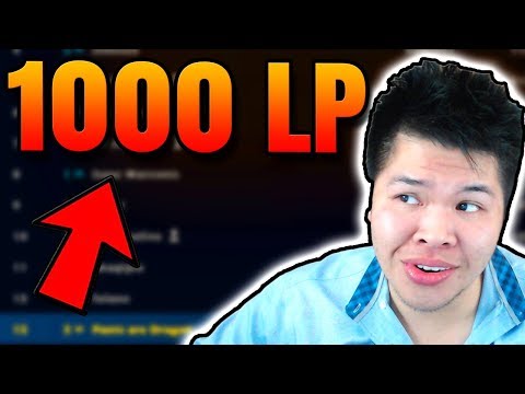THIS IS WHAT IT TOOK TO GET BACK 1000 LP.. - Challenger to RANK 1