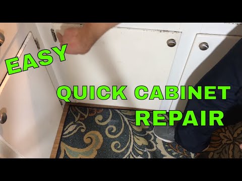 How to Replace a Kitchen Cabinet Door Hinge
