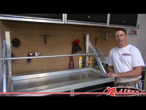 Pit Products Aluminum Trailer Tire Rack