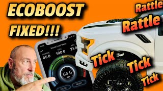 Ford EcoBoost Oil Change Fixed The Rattle & Tick. Best Solution By Far!!!