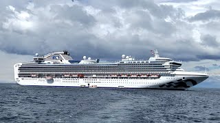 LIVE SAILAWAY TAKE TWO 2  PUNTA ARENAS CHILE SAPPHIRE PRINCESS ANTARCTIC GROUP CRUISE