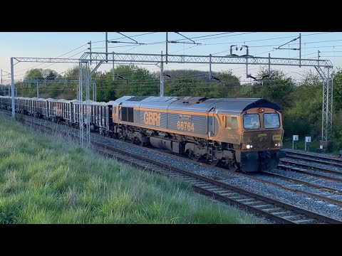 GBRf. 66764 “Major John Poyntz Engineer and Railwayman” @ Casey Lane. 🪣🧽