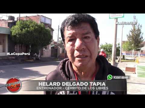 Copa Perú: Helard Delgado es el entrenador en Cerrito de Los Libres - Deporte Local 2017