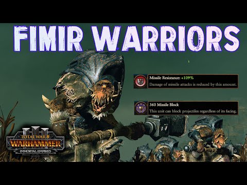 Norsca army composition / doomstack - Fimir Warriors showcase battle