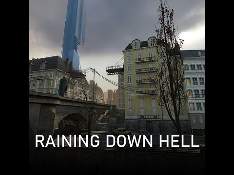 Combine의 Half-Life 2:Raining Down Hell 플레이 영상(난이도:Hard,No Death)