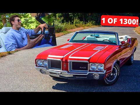One of the RAREST Cars I've Ever Driven! | 1971 Oldsmobile 442 Convertible Review | DriveHub