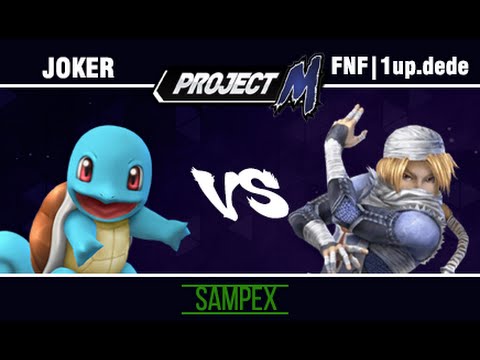 SAMPEX Project M 3.5 Winners Quarters - Joker [Squirtle] vs FNF|1up.dede [Sheik]