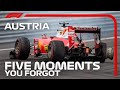 5 Moments You Forgot | Austrian Grand Prix