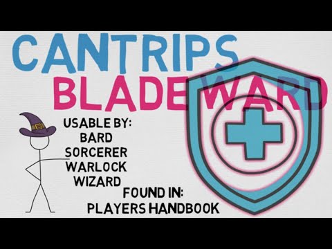 CANTRIP #2 | Blade Ward: Mechanics, Description, Alternative Uses, Potential Combos (DnD 5E Spell)