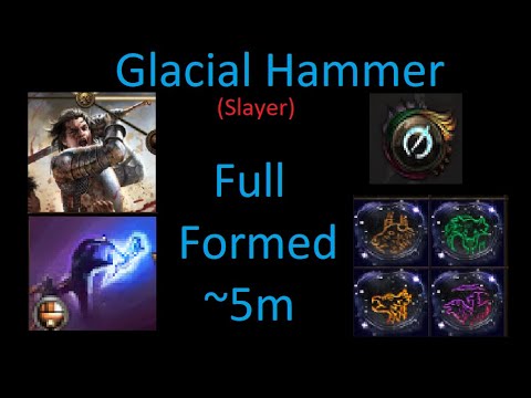 [3.20 Sanctum] Glacial Hammer Slayer vs. Full Formed ~5min clear