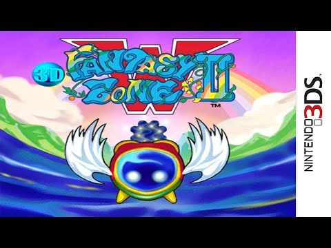 3D Fantasy Zone II W Gameplay Nintendo 3DS