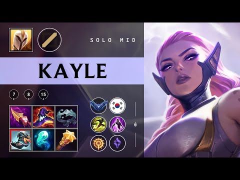 Kayle Mid vs Malzahar - KR Diamond Patch 25.24