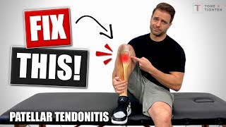 How To Fix Patellar Tendonitis / Tendinosis [Jumper’s Knee Rehab Exercises]