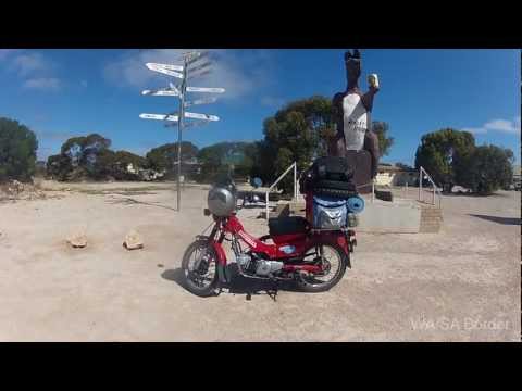 "Endless Roads" - 9000km on a Postie bike (2012)  [Teaser]