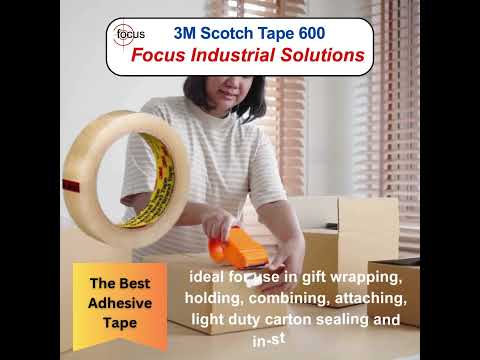 3m scotch transparent tape 600