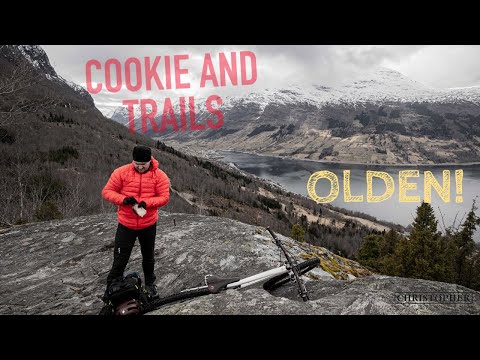 MTB BIKING FROM OLDEN TO LOEN - Finding new trails - Steep and nice view