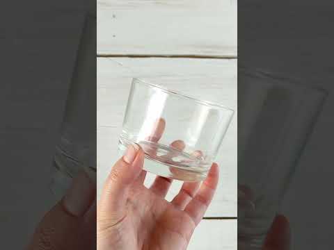 Склянка для свічок низька Склянка для свічок низька