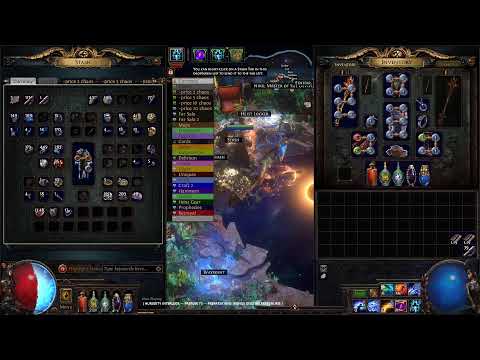 Path of Exile 3.12 Heist - 89 1.2-10m DPS Crackling Lance Archmage MoM Inquisitor Mapping & Delve