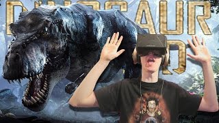 T-REX ATTACK! | Back to Dinosaur Island w/ Oculus Rift