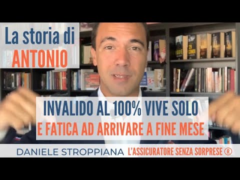 VITA DA INVALIDI nel 2022 -  La storia di Antonio che vive con l'assegno d'invalidità civile