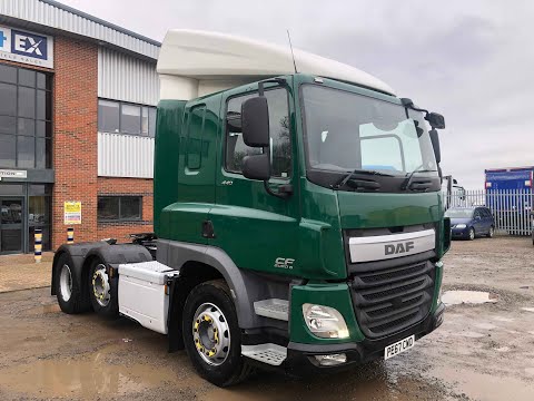 DAF CF440 FTG *EURO 6* 6X2 TRACTOR UNIT 2017 - PE67 CWD