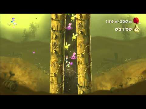 Rayman Legends Extreme Challenge 10/8/15 - Infinite Tower - 31"38