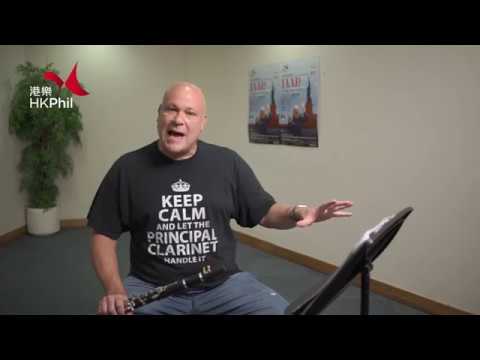 HK Phil Principal Clarinet Andrew Simon talks about Copland Clarinet Concerto